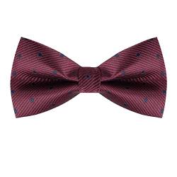 Allegra K Herren Polka Dots Vorgebundene Classic Design Bowtie Fliegen Rot One Size von Allegra K