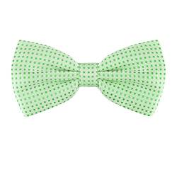 Allegra K Herren Polka Dots Vorgebundene Formale Party Bowtie Fliegen Hellgrün One Size von Allegra K