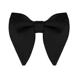 Allegra K Herren Samt Solid Vorgebunden Formell Party Prom Bowtie Fliegen Schwarz One Size von Allegra K