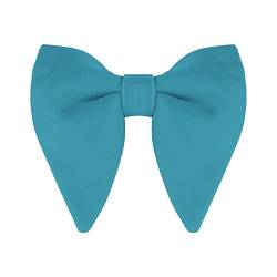 Allegra K Herren Samt Solid Vorgebunden Formell Party Prom Bowtie Fliegen Türkis One Size von Allegra K