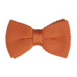 Allegra K Unisex Verstellbar Vorgebundene Strickfliege Fliegen Orange 6 x 11 cm von Allegra K