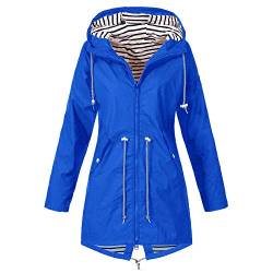 Allence Damen Outdoorjacken Wasserdichter Regenjacke Regenmantel Mit Kapuze Windproof Jacke Windbreaker üBergangsjacke Outdoorjacke Wetterschutz Funktionsjacke wasserdichte von Allence