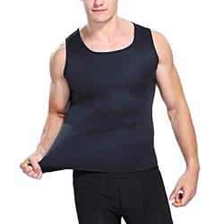 Allence Herren Bauch Weg Shirt Shapewear Unterhemd, Body Shape, Kompressionsunterhemd für Männer Figurformend Shaper Bauchweg von Allence