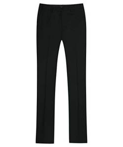 Allthemen Anzughose Herren Business Slim Fit Herrenhose Straight Anzug Hochzeit Hose Schwarz XXX-Large von Allthemen