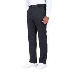 Allthemen Herren Anzughose Straight Stretch Businesshose Slim Fit Anzug Hose für Herbst Dunkelblau 35 von Allthemen