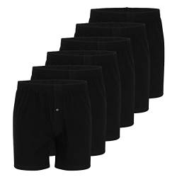 Almonu - Organic Cotton - Boxershorts - 6er Pack (M Schwarz) von Almonu