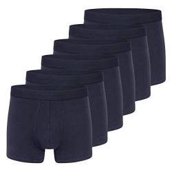Almonu - Organic Cotton - Retro Short/Pant - Webgummibund - 6er Pack (L Navy) von Almonu