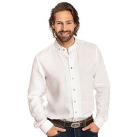 Almsach Trachtenhemd Hemd Stehkragen 175LI weiss (Slim Fit) von Almsach