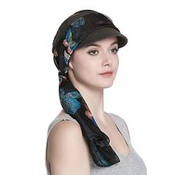 Alnorm Chemo Headwear für Frauen Bamboo Newsgirl Cap von Alnorm