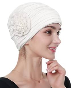 Alnorm Kappen für Brustkrebs Chemo-Patienten Sommer Kopfbedeckung Nicht-gerade Weiss von Alnorm