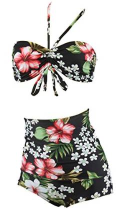 Aloha-Beachwear Damen Bikini A2032 Mehrfarbig Gr. 44 von Aloha-Beachwear