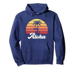 Aloha Hawaii Hawaii Island Shirt Palme Surfboard Strand Pullover Hoodie von Aloha Hawaii Hawaiian Island Shirt Palm Beach Surf