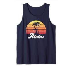 Aloha Hawaii Hawaii Island Shirt Palme Surfboard Strand Tank Top von Aloha Hawaii Hawaiian Island Shirt Palm Beach Surf