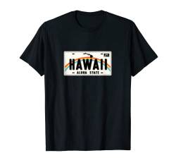 Aloha State Hawaii Kennzeichen T-Shirt von Aloha Joe's Hawaii