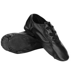 Alomejor Jazz Dance Schuhe Hochwertige PU Jazz Schuhe Elastische Slip-On Jazz Schuhe für Erwachsene(39) von Alomejor