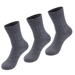 Alpaka Socken Classic für Damen & Herren aus Baby Alpaka 3-Pack von AlpacaOne