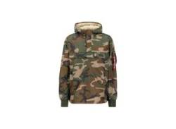 Anorak ALPHA INDUSTRIES "ALPHA Men - Utility Jackets HPO Camo" Gr. 3XL, bunt (wdl camo 65) Herren Jacken Regenjacken von Alpha Industries