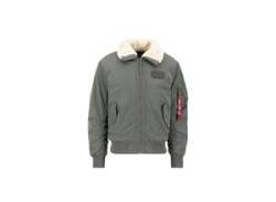 Bomberjacke ALPHA INDUSTRIES "ALPHA Men - Bomber & Flight Jackets B15-3 TT" Gr. M, grün (vintage green) Herren Jacken Übergangsjacken von Alpha Industries