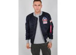 Bomberjacke ALPHA INDUSTRIES "ALPHA Men - Bomber Jackets MA-1 LW Mission To Mars" Gr. XL, blau (rep.blue) Herren Jacken Übergangsjacken von Alpha Industries