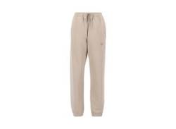 Jogginghose ALPHA INDUSTRIES "ALPHA Women - Jogger Alpha Essentials RL Wmn" Gr. M, Normalgrößen, beige (vintage sand) Damen Hosen Freizeithosen von Alpha Industries