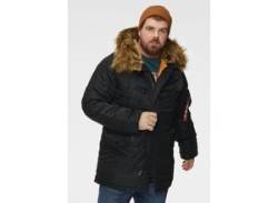 Parka ALPHA INDUSTRIES "N3B VF 59" Gr. XL, schwarz Herren Jacken Parkas mit abnehmbarem Kunstfellkragen von Alpha Industries