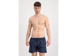 Shorts ALPHA INDUSTRIES "ALPHA Men - Beachwear Hydrochromic AOP Swimshort" Gr. L, Normalgrößen, blau (rep.blue) Herren Hosen Shorts von Alpha Industries