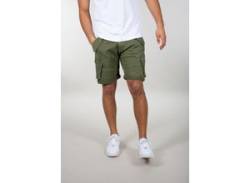 Shorts ALPHA INDUSTRIES "ALPHA Men - Cargo Combat Short" Gr. 36, Normalgrößen, grün (dark olive) Herren Hosen Shorts von Alpha Industries