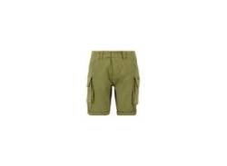 Shorts ALPHA INDUSTRIES "ALPHA Men - Crew Short" Gr. 34, Normalgrößen, grün (moss green) Herren Hosen Shorts von Alpha Industries