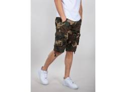 Shorts ALPHA INDUSTRIES "ALPHA Men - Jet Short Camo" Gr. 34, Normalgrößen, braun (brown camo) Herren Hosen Shorts von Alpha Industries