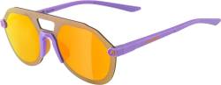 Alpina Beam II Sportbrille (351 purple matt, Ceramic, Scheibe: orange mirror (S3)) von Alpina
