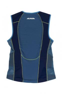 Alpina Jacket Soft Protector Men Vest (M = Körpergröße ca. 175-180 cm, 82 navy/green) von Alpina