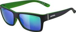 Alpina Kacey Sonnenbrille (332 black matt/green, Ceramic, Scheibe: green mirror (S3)) von Alpina