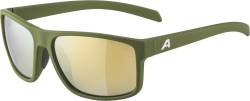 Alpina Nacan I Sonnenbrille (371 olive matt, Ceramic, Scheibe: bronce mirror (S3)) von Alpina