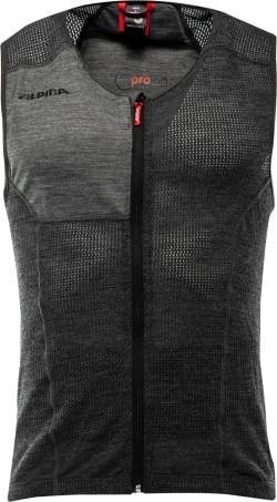 Alpina Prolan Men Vest Protektor Weste (M = Körpergröße ca. 175-180 cm, 31 dark grey) von Alpina