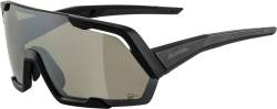 Alpina Rocket Q-Lite Sportbrille (031 black matt, Scheibe: silver mirror (S3)) von Alpina