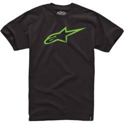 Alpinestars Ageless Classic T-Shirt (Black/Green,XL) von Alpinestars