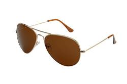 Alpland Pilotenbrille - Sonnenbrille - Große Gläser von Alpland