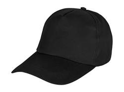 Alsino Baseball Cap Herren Damen Basecap Mütze Jungen Casual Kappe Freizeit Unisex, Variante wählen:CAP-150 schwarz von Alsino