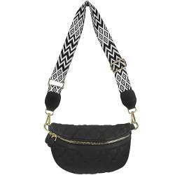 Alsino - Crossbag Crossbody Bag Hüfttasche Gürteltasche Bauchtasche Reise Kunstleder verstellbar Kunstleder Tasche Freizeittasche von Alsino