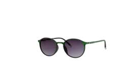 Alsino Nerd Sonnenbrille Wood Style Nerdbrille Damen Herren Holzoptik Hornbrille Holzdesign, (Grün) von Alsino
