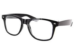 Brille Atzen Sonnenbrille Nerd Brille Hornbrille , wählen:816 klar von Alsino