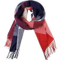 Alster Herz Modeschal Karierter Damen Schal mit Fransen, im Oversize Look, A0320, ideal für Herbst Winter von Alster  Herz