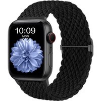 Alster Herz Smartwatch-Armband Apple Watch Armband, geflochten, verstellbare Länge, unisex, A0579, passend für iWatch 1-9 und Ultra/SE von Alster  Herz