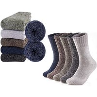 Alster Herz Thermosocken 3 oder 5 Paar Warme Thermosocken, Socken mit Frottee, A0328 (3-Paar) von Alster  Herz