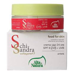 Schisandra Collagen 17 Gesichtscreme 24h LSF 6 UVA+ UVB 50 ml von Alta Natura