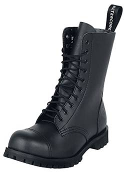 Altercore 551 Vegan Unisex Boot schwarz EU38 Kunstleder Basics, Biker, Rockwear, Streetwear von Altercore