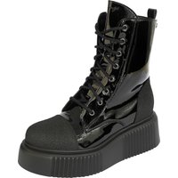 Altercore - Gothic Boot - Dalia Vegan - EU36 bis EU41 - für Damen - Größe EU38 - schwarz von Altercore