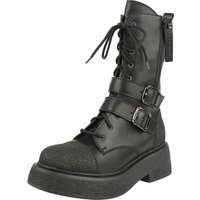 Altercore - Gothic Boot - Riley Vegan - EU36 bis EU41 - für Damen - Größe EU36 - schwarz von Altercore