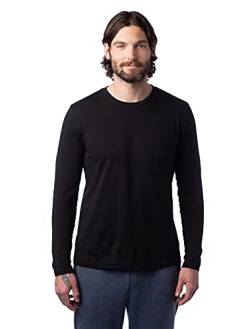 Alternative Herren Long Sleeve Go-to Tee T-Shirt, schwarz, Groß von Alternative