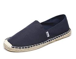 Altxic Komfortabel Schlüpfen Flache Espadrilles für Damen Blau 39 EU von Altxic